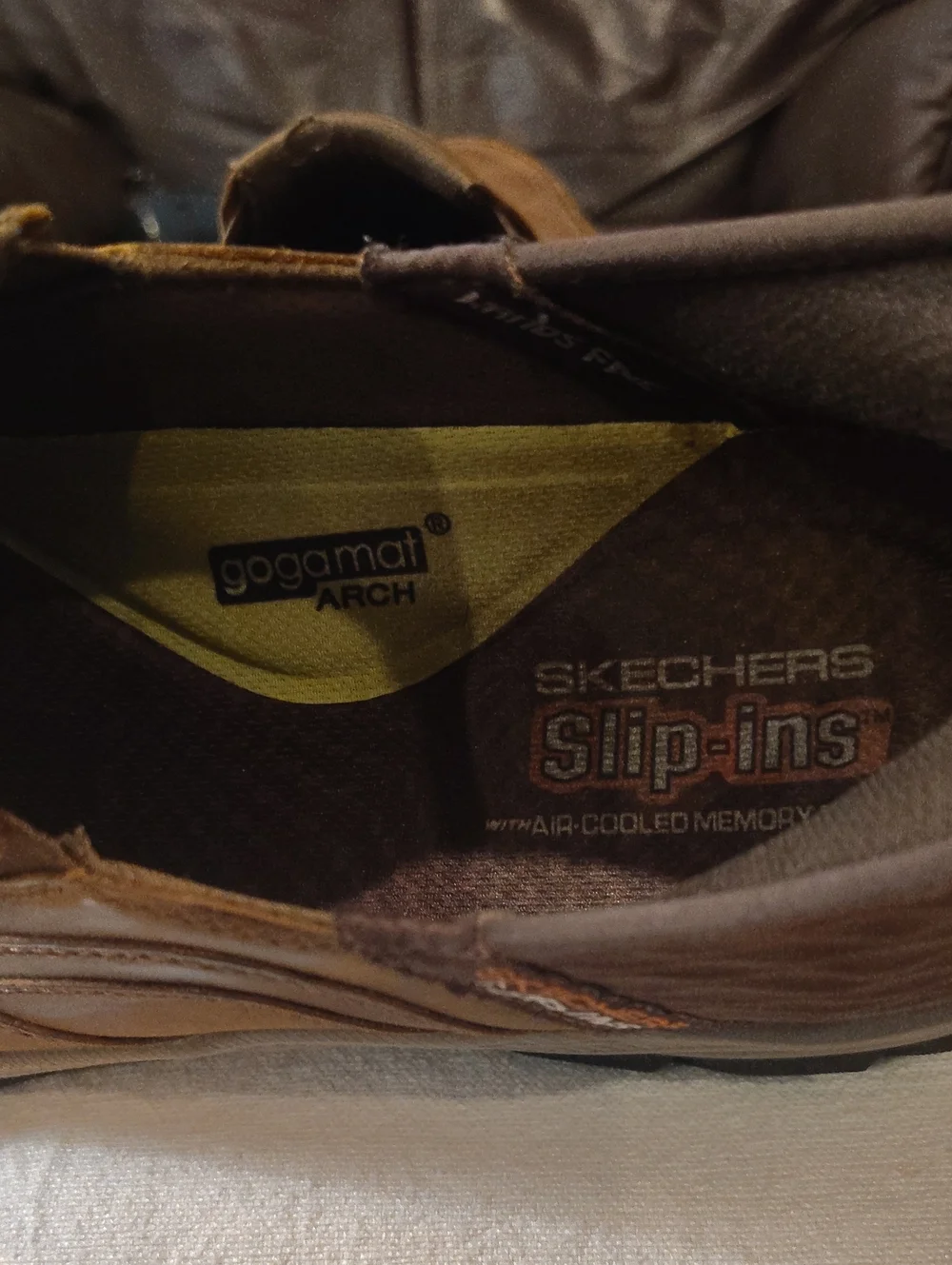 Skechers Brown Slip-Ins Loafers